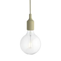 Muuto E27 Socket Hanglamp LED Beige-Green