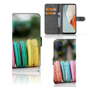 OnePlus Nord N100 Book Cover Macarons