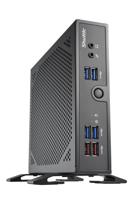 Shuttle XPC slim Barebone DS50U, Intel Celeron 7305, 2x LAN (1x 2.5Gbit ,1x 1Gbit), 1xCOM,1xHDMI,1xDP, 1x VGA, ventilatorloos , 24/7 permanent gebruik - thumbnail