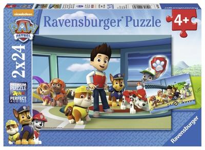 Ravensburger Puzzel Paw Patrol Hulpvaardige Speurneuzen 2X24 Stukjes