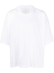 Studio Nicholson t-shirt en coton à manches courtes - Blanc