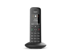 Gigaset C570HX Analoge-/DECT-telefoon Zwart Nummerherkenning