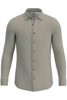 Desoto Slim Fit Jersey shirt groen, Motief