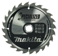 Makita SPECIALIZED B-32910 Hardmetaal-cirkelzaagblad 165 x 20 x 1 mm Aantal tanden: 24 1 stuk(s)