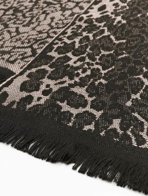 Roberto Cavalli / sjaal 2 Tone in zwart Roberto Cavalli / sjaal 2 Tone in zwart