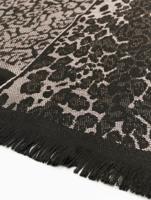 Roberto Cavalli / sjaal 2 Tone in zwart