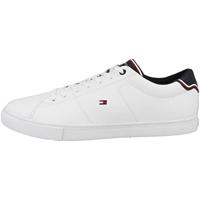 Tommy Hilfiger Essential Leather Fm0fm02157 Cupsole Sneakers voor heren, wit, 41 EU
