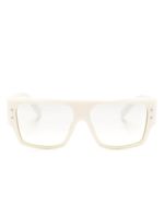 Dolce & Gabbana Eyewear lunettes de soleil DNA à monture carrée - Tons neutres