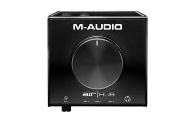 M-AUDIO AIR|Hub USB 2.0 Type-C Zwart M-AUDIO AIR|Hub USB 2.0 Type-C Zwart