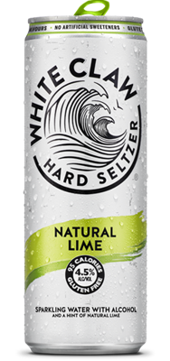 White Claw Hard Seltzer Natural Lime (1 x 330 ml)