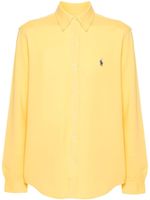 Polo Ralph Lauren chemise à logo brodé - Jaune