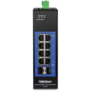 Trendnet TI-G102i Managed L2 Gigabit Ethernet (10/100/1000) Zwart