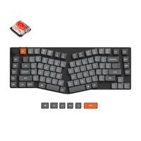 Keychron K15 MAX Draadloos Mechanisch Toetsenbord, 2,4 GHz/Bluetooth/USB-C, RGB, QMK/VIA, Programmeerbare Macro's, Hot-swap, PBT Keycaps, Per Mac Windows, Super Red Switch