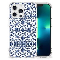 Apple iPhone 13 Pro Case Flower Blue