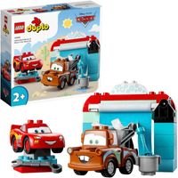 DUPLO - Bliksem McQueen & Takel wasstraatpret Constructiespeelgoed