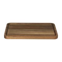 tray acacia middel - bruin - 18x28x1.5 cm