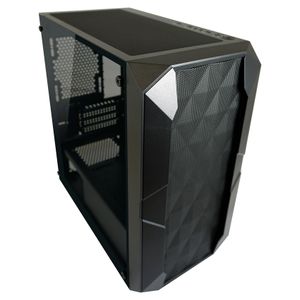 LC Power Gaming 712MB Micro-tower PC-behuizing Zwart