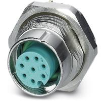 Phoenix Contact 1456543 Sensor/actuator inbouwconnector M12 Aantal polen: 8 Bus, inbouw 20 stuk(s)