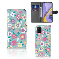 Samsung Galaxy A51 Hoesje Flower Power - thumbnail