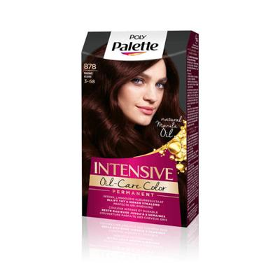 Schwarzkopf Poly Palette Basic haarkleuring - 878 Mahonie