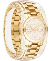 Horlogeband (Band + Kastcombinatie) Michael Kors MK3262 Onderliggend Roestvrij staal (RVS) Doublé 40mm