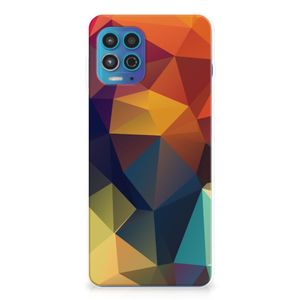 Motorola Moto G100 TPU Hoesje Polygon Color