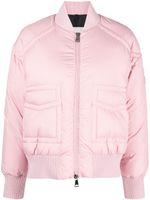 Moncler veste bomber Jucar à design matelassé - Rose