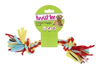 Happy Pet Twist-Tee Twist-Tee, 2 knoppen, katoen, maat L