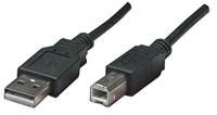 Manhattan Usb-A To Usb-B Cable, 1M, Male To Male, 480 Mbps (Usb, 306218
