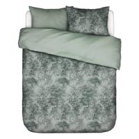 Essenza Aurelie Dekbedovertrek - Lits-jumeaux (260x200/220 Cm + 2 Slopen) - Katoen Satijn - Sage Green