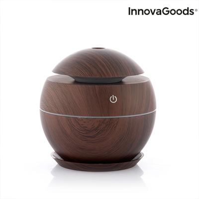 InnovaGoods Mini Luchtbevochtiger & Aroma Diffuser - 10 x 10 x 10 cm