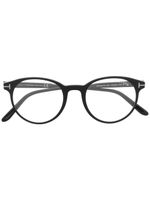 TOM FORD Eyewear lunettes de vue à monture ronde - Noir