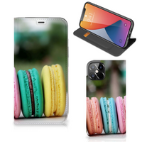 iPhone 12 Pro Max Flip Style Cover Macarons - thumbnail