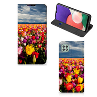 Samsung Galaxy A22 5G Smart Cover Tulpen - thumbnail