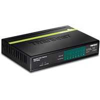 Trendnet TPE-TG82G netwerk-switch Unmanaged Gigabit Ethernet (10/100/1000) Power over Ethernet (PoE) Zwart - thumbnail