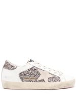 Golden Goose baskets Super-Star à paillettes - Blanc - thumbnail