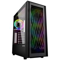 Sharkoon RGB Wave Desktop PC-behuizing Zwart