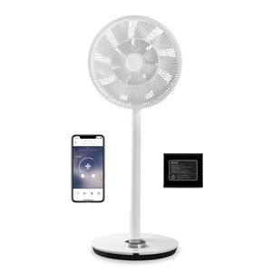 Duux DXCF13 Whisper Flex Smart Fan with Battery Pack Statiefventilator Wit