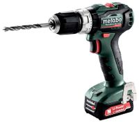 Metabo SB 12 BL Accu-Klopboormachine | 12 V | 2x2Ah Li-Power | Lader SC 30 | In Metabox 118 - 601077500 - thumbnail