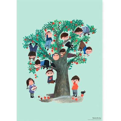 KEK Amsterdam poster Fiep Westendorp appelboom (59,4x42 cm) KEK Amsterdam poster Fiep Westendorp appelboom (59,4x42 cm)