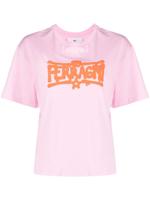 Chiara Ferragni T-shirt met logoprint - Roze