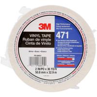 3M 471W50IW PVC-plakband Wit (l x b) 33 m x 50 mm 1 stuk(s) - thumbnail