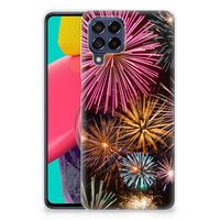 Samsung Galaxy M53 Silicone Back Cover Vuurwerk