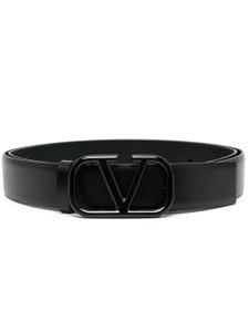 Valentino Garavani ceinture VLOGO en cuir - Noir