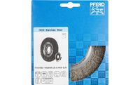 PFERD POS RBU 15025/AK32-2 INOX 0,20 spaakwiel & wielborstel 15 cm - thumbnail