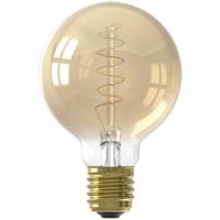 CALEX - LED Lamp - Globe - Filament G80 - E27 Fitting - Dimbaar - 4W - Warm Wit 2100K - Goud