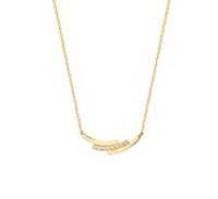 TFT Collier Bicolor Goud Zirkonia 1,1 mm x 41-43 45 cm