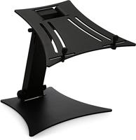 K & M 12150 laptopstandaard Tischbein zwart