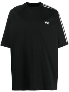 Y-3 t-shirt en coton à logo imprimé - Noir