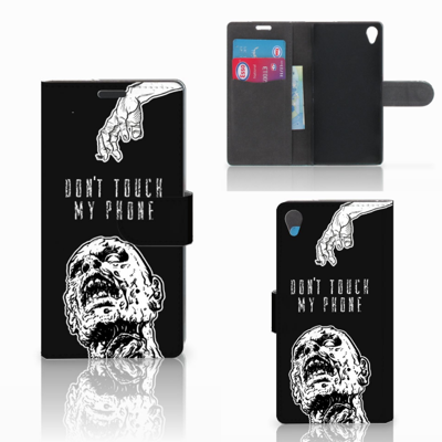 Portemonnee Hoesje Sony Xperia Z3 Zombie